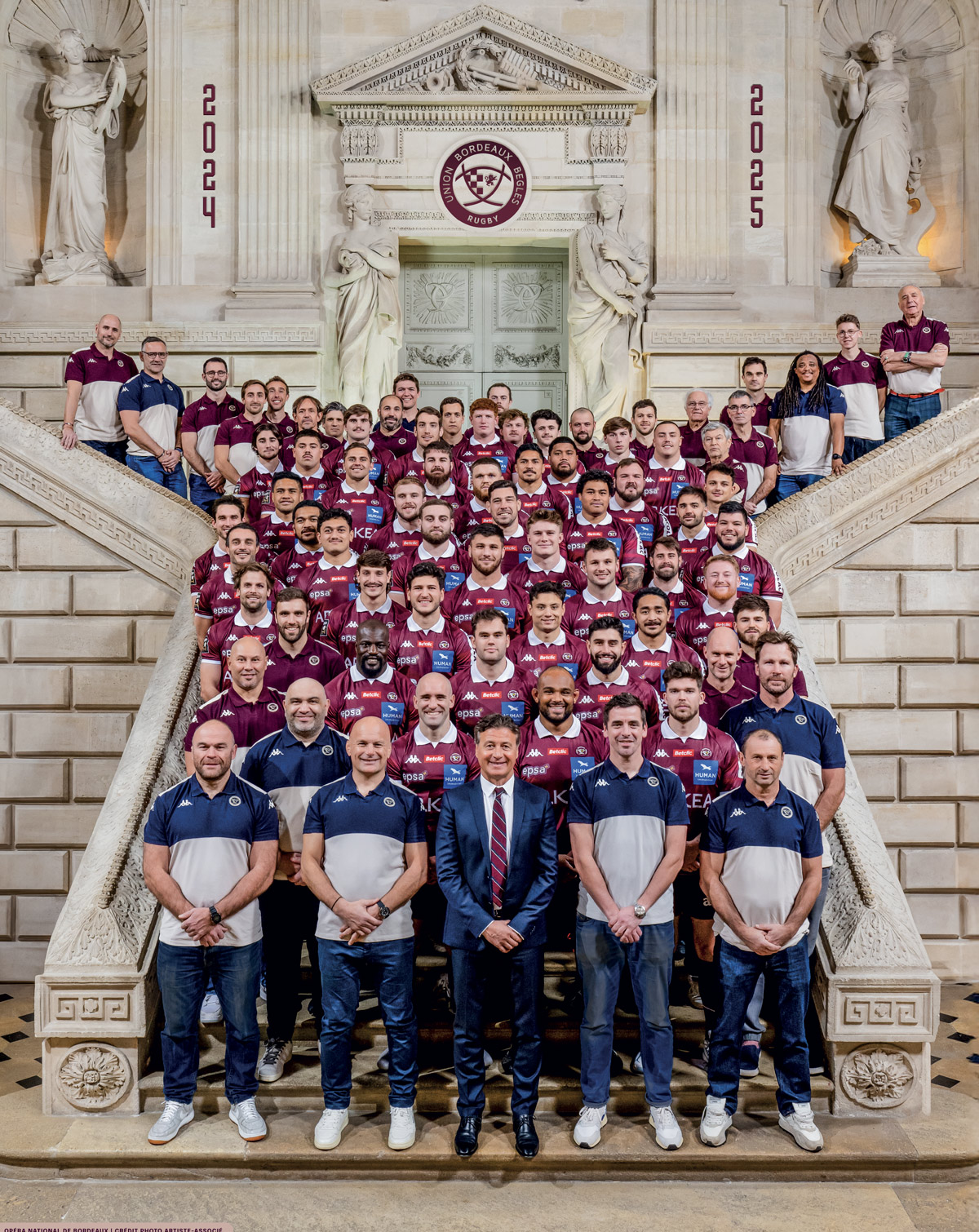 Photo officielle UBB 2024-2025