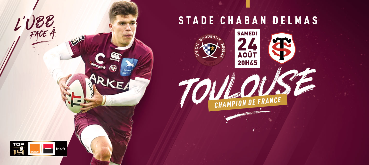 UBB TOULOUSE Ouverture de la billetterie Actualités Union