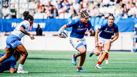 Anaelle Deshayes face à l'Italie